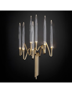 IL PEZZO MANCANTE IL PEZZO 3 WALL SCONCE 4 LIGHTS-DORÉ - APPLIQUE   - IL PEZZO 3