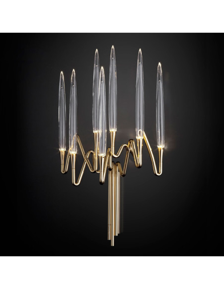 IL PEZZO MANCANTE IL PEZZO 3 WALL SCONCE 4 LIGHTS-DORÉ - APPLIQUE   - IL PEZZO 3