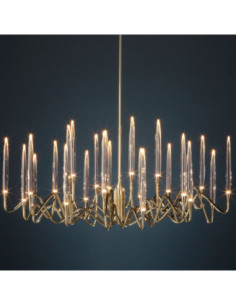 IL PEZZO MANCANTE IL PEZZO 3 ROUND CHANDELIER 21 LED - DORE - SUSPENSION   - IL PEZZO 3