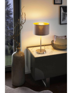 EGLO 31631 - LAMPE DE TABLE  TEXTILE - MASERLO