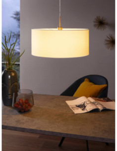 EGLO 31575 - SUSPENSION  TEXTILE - PASTERI
