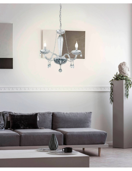 EGLO 39098 - LUSTRE  CHANDELIER - BASILANO 1