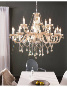EGLO 39095 - LUSTRE  CHANDELIER - BASILANO