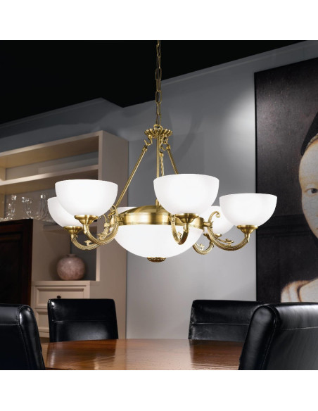 EGLO 82749 - LUSTRE  CHANDELIER - SAVOY
