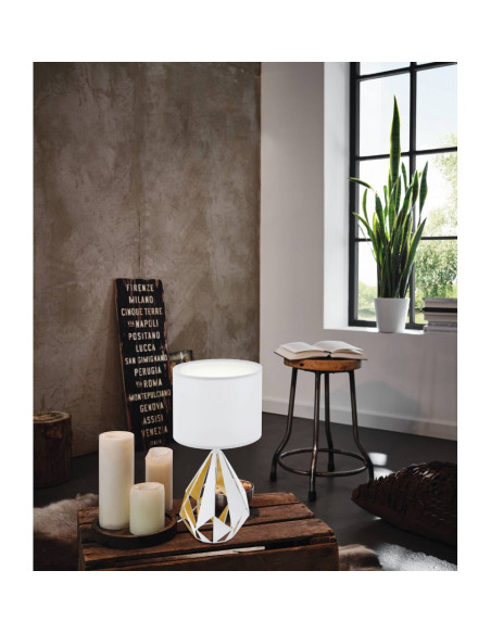 EGLO 43078 - LAMPE DE TABLE   - CARLTON 5