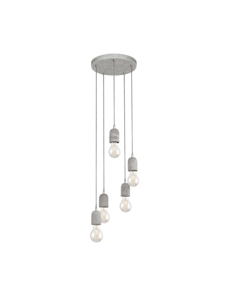 EGLO 95524 - SUSPENSION   - SILVARES