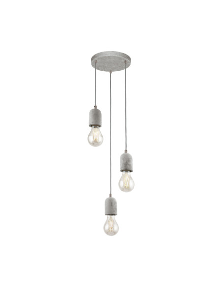 EGLO 95523 - SUSPENSION   - SILVARES