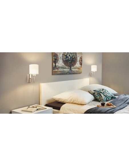 EGLO 95053 - APPLIQUE MURALE TEXTILE - PASTERI