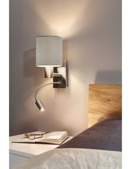EGLO 96478 - APPLIQUE MURALE TEXTILE - PASTERI