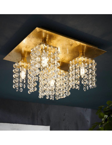 EGLO 97721 - PLAFONNIER   - PYTON GOLD