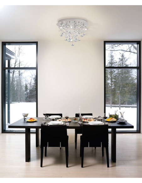EGLO 39245 - PLAFONNIER  CRYSTAL - PIANOPOLI