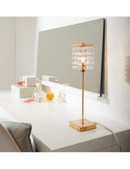 EGLO 97725 - LAMPE DE TABLE   - PYTON GOLD
