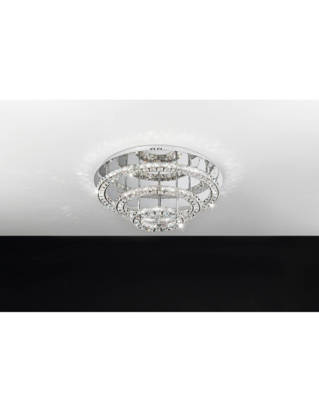 EGLO 39002 - PLAFONNIER  CRYSTAL - TONERIA