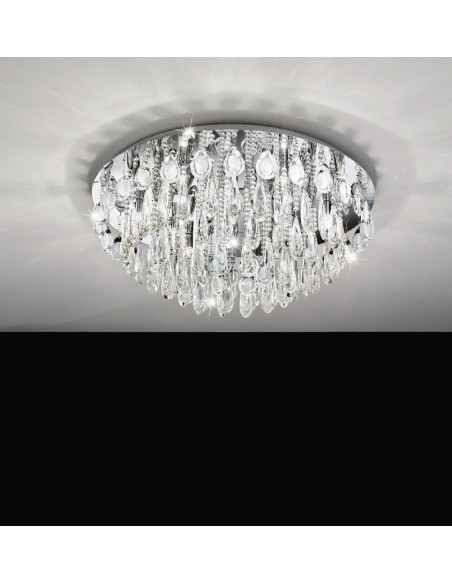 EGLO 93434 - PLAFONNIER  CRYSTAL - CALAONDA