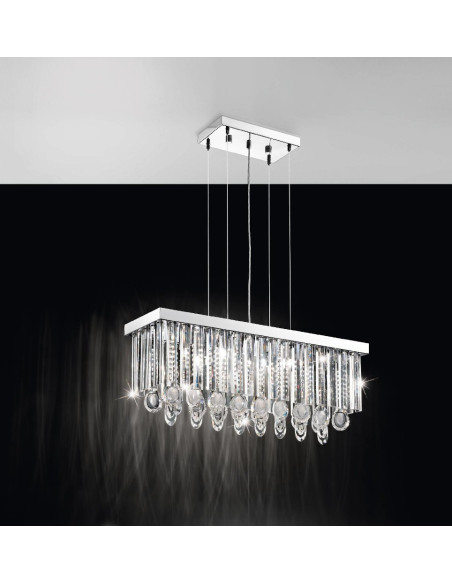 EGLO 93422 - SUSPENSION  CRYSTAL - CALAONDA