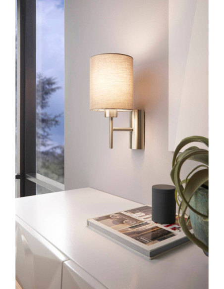 EGLO 94925 - APPLIQUE MURALE TEXTILE - PASTERI