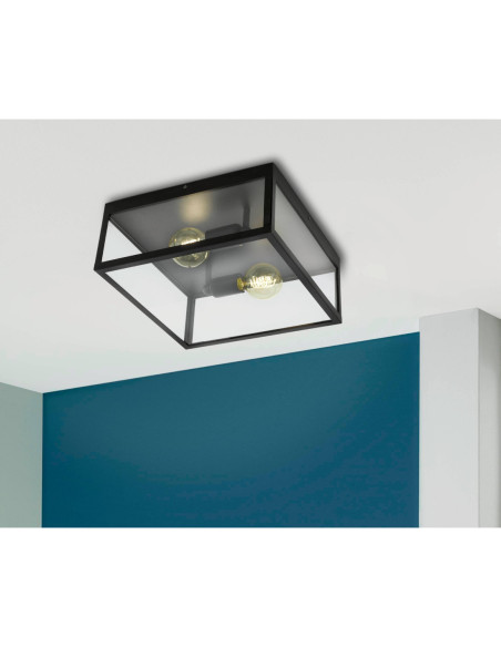 EGLO 49392 - PLAFONNIER  VINTAGE - CHARTERHOUSE
