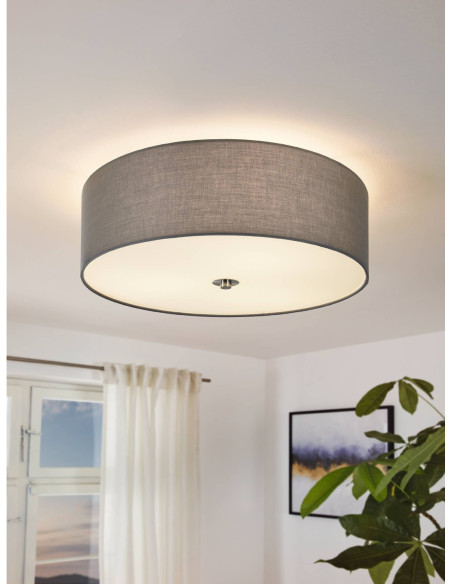 EGLO 94921 - PLAFONNIER  TEXTILE - PASTERI