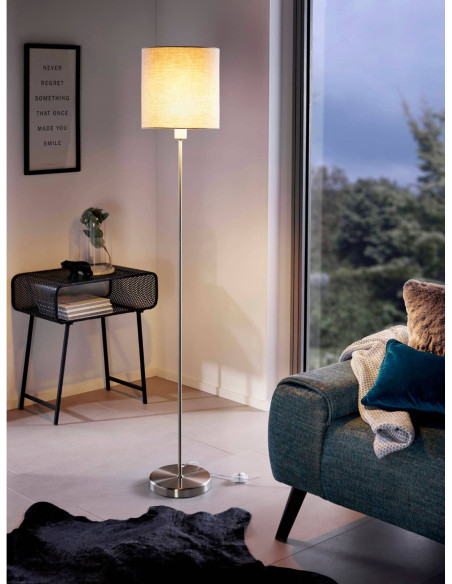 EGLO 95167 - LAMPADAIRE  TEXTILE - PASTERI