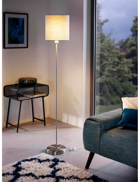 EGLO 95166 - LAMPADAIRE  TEXTILE - PASTERI
