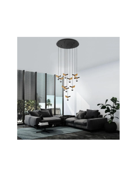 EGLO 390339 - ÉCLAIRAGE D'INTÉRIEUR SUSPENSION  - DRACERA