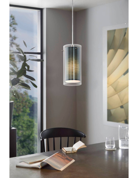 EGLO 99285 - SUSPENSION   - PINTO TEXTIL